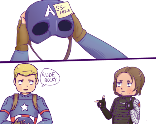 my-wayward-son-carry-on: “the A on steve’s helmet stands for asshole” based of thi