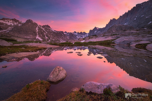 Titcomb Basin Peaks Sunrise by Chip Phillips on Flickr.