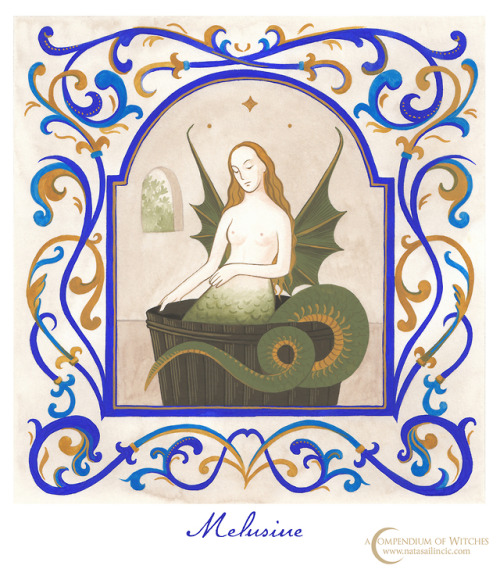 &ldquo;Melusine&rdquo;, fresh water spirit of European folklore.I had fun pretending to be a