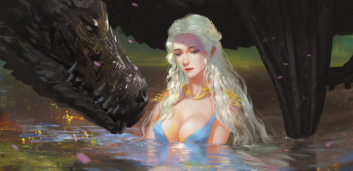 artsofdaenerys: Daenerys by Old zhangWed her or fight her; either way, I will face her soon. The m