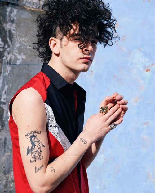 the1975hqs: Matty Healy for The Sunday Times Style