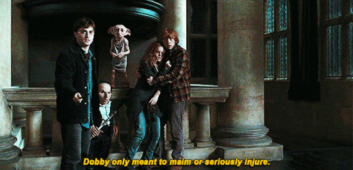 gotta-be-skinny-for-me:  Haha i love Dobby <3