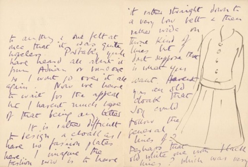 temmuzada:martacarallas :Letter from Vanessa Bell to Virginia Woolf, May 10, 1916