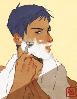 mhaikkun:  the “kurobas boys shaving”