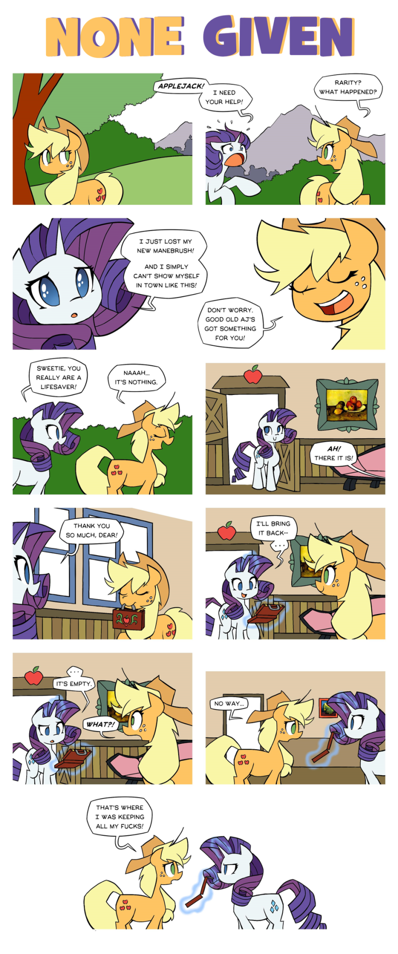 ratofponi:  buckinponies:  That mare sure is worthy of her Element(Please check my