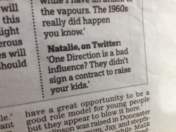 Gold-Sheep:  Keziaaarghhh:  This Is My Favourite Quote About The 1D News.  Thank