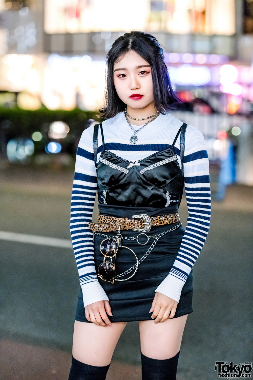 tokyo-fashion:  15-year-old Maria and 14-year-old Sachie on the street in Harajuku