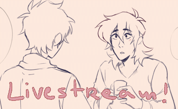 Livestream!continuing the afterparty comic pART 3! it’s kinda long so probably