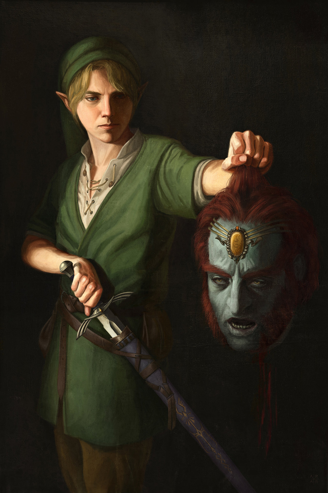pixalry:  Legend of Zelda Baroque  Art Series - Created by Ástor Alexander  All