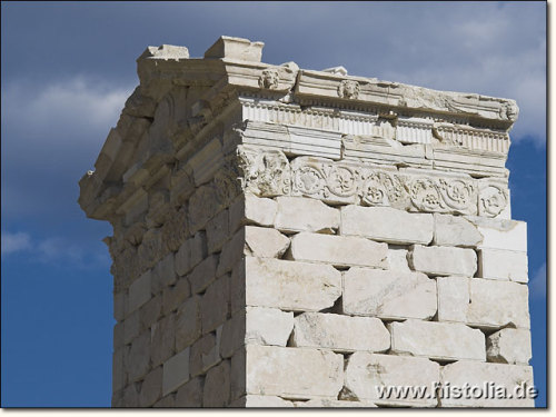 classicalmonuments:Heroon at SagalassosSagalassos, Turkey27 BCE – 17 CE14 m. highThe Heroon co