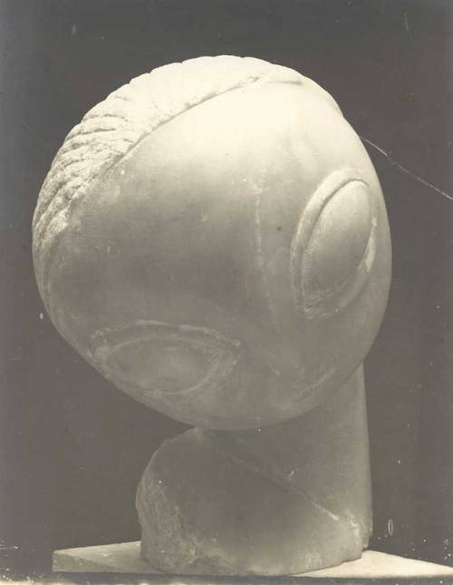 thatsbutterbaby:Constantin Brancusi (1876–1957), Narcissus, 1922. 