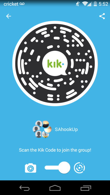 Add the group man and women are welcome sure pic or hook up meet up let’s have fun on kik