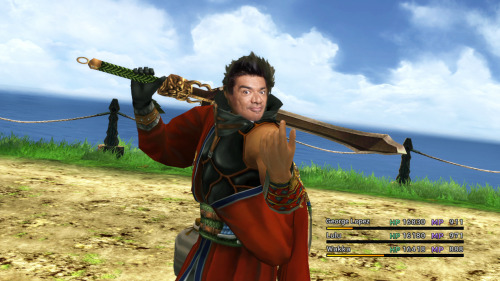 the-entire-furry-fandom:Favorite Screenshots 12,298/???Game : Final Fantasy XCharacter : George Lope