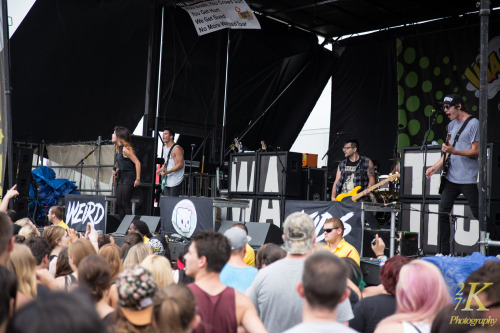 We Are The In Crowd - Playing Vans Warped Tour at Darien Lake (Buffalo, NY) on 7.8.14 Copyright 27K 