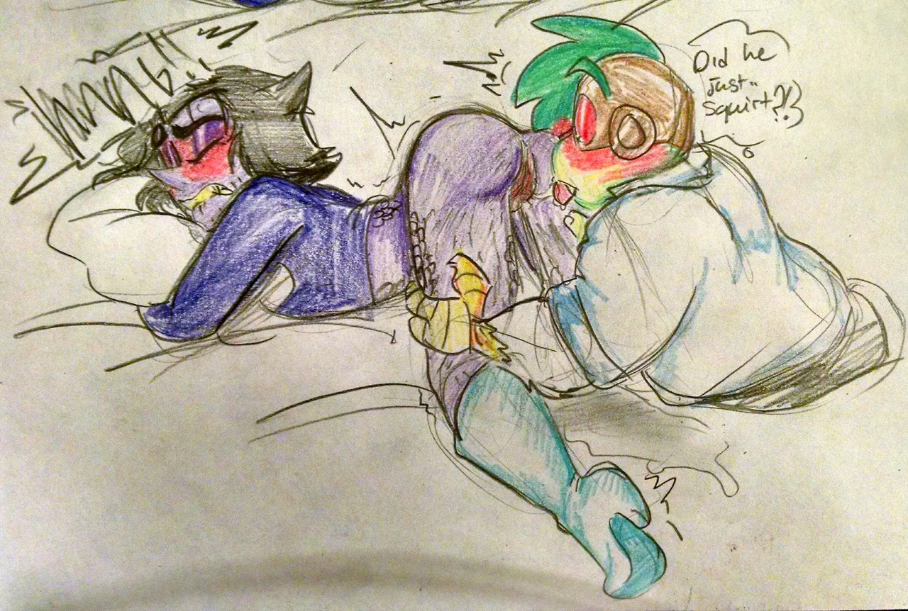 notsafeforroskii:  He feels bad for ruining his sheets…and mattress