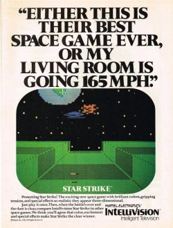 grayflannelsuit:  Star Strike for Intellivision,