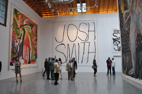 Josh Smith’s, The American Dream at Brant Foundation Art Study Center in Greenwich, Connecticu