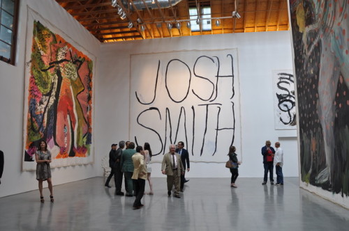 Josh Smith’s, The American Dream at Brant Foundation Art Study Center in Greenwich, Connecticut in 2