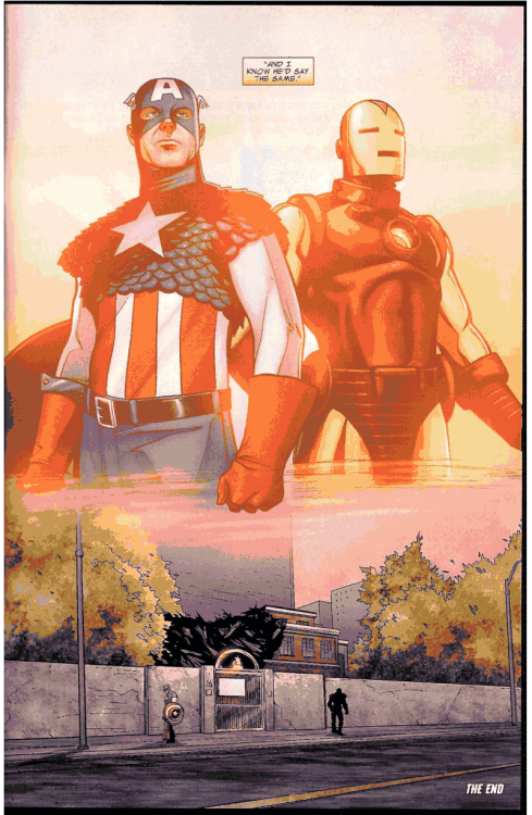 onyourdamnleft:Captain America & Iron man - Casualties of war