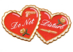 creepygals:  Do Not Disturb patches  Available at www.creepygals.com 