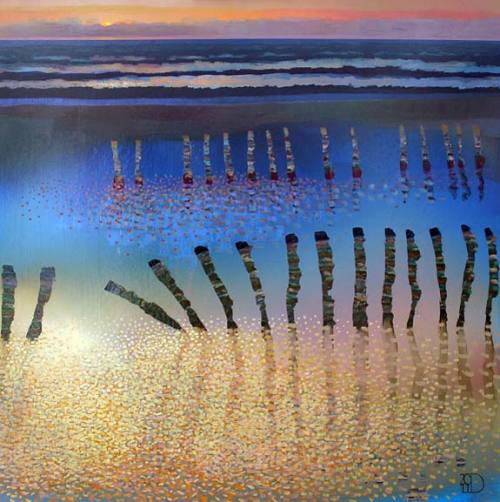 dutch-and-flemish-painters: landscapemode: Ton Dubbeldam - “Ocean View” 24” x