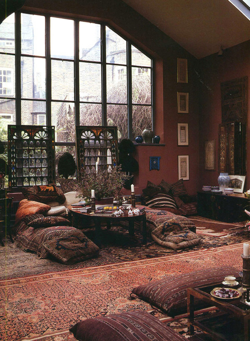 creativehouses:Loft with a cozy living area