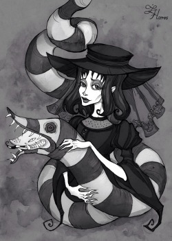 lady-circus:  My post “Lydia Deetz” 