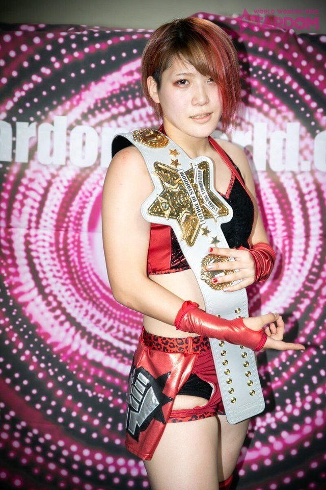 that shit was hot — Future of Stardom Champion Utami Hayashishita