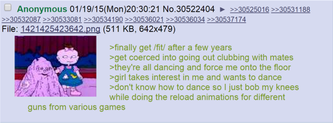 blue-darner:  hinaofficial: wheres that one green text post from 4chan of the guy