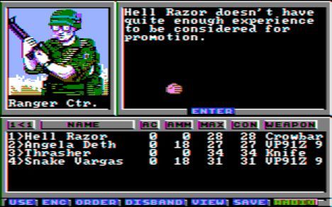 crudcastlecult:  Wasteland for Commodore 64, 1988