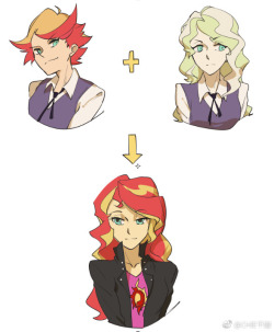 reisartjunk: Seeing that Sunset colored Diana reminded me of this and I don’t know what to do with this knowledge Realize its truth.  omg! OoO &lt;3