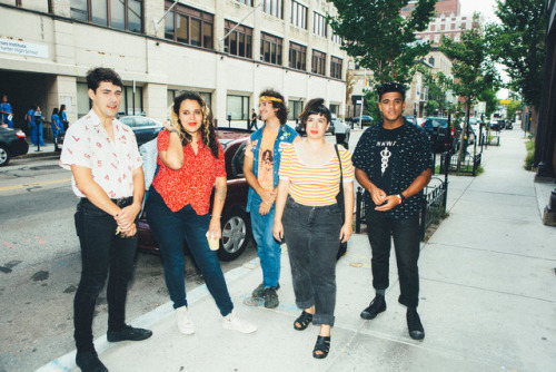 HOW BRUCE SPRINGSTEEN INSPIRES THE REALEST PUNKS IN AMERICA.DOWNTOWN BOYS’ FRONTWOMAN VICTORIA RUIZ 