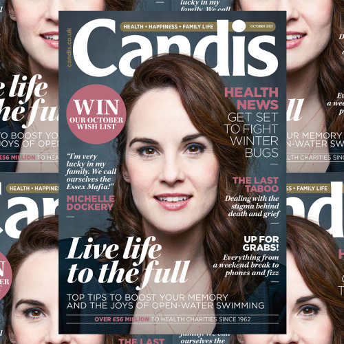 Michelle Dockery on October issue of Candis Magazine