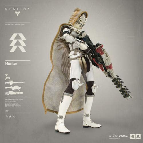 worldof3a:  Destiny Hunter Bambaland Store Exclusive Edition available for pre-order now at Bambaland!Bungie and 3A proudly announce the highly anticipated DESTINY HUNTER – the third class of Guardian in 3A’s 1/6th Scale Collectible Figure Series