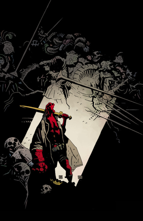 thebestthereiswaswillbe:  here’s some more Mike Mignola Hellboy in celebration of Hellboy’s 20th birthday. 