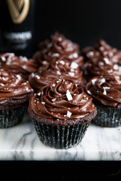 do-not-touch-my-food:  Chocolate Stout Cupcakes