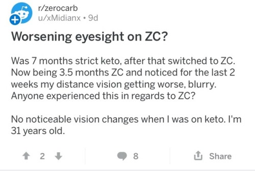 lukewarmleveret: bjorkington: r/zerocarb is my new favorite subreddit This is so funny because these