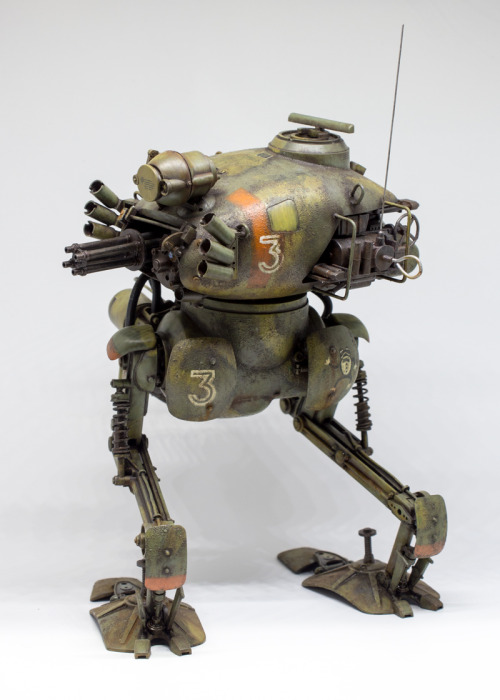kvlt-worx:FINISHED- Maschinen Krieger KusterFinished my Ma. K Kuster- handpainted with a mix of Tami