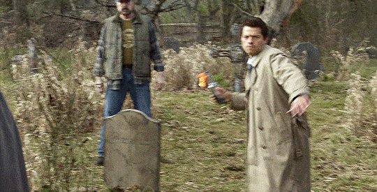 misha-collins:Misha Collins — season 5 gag reel