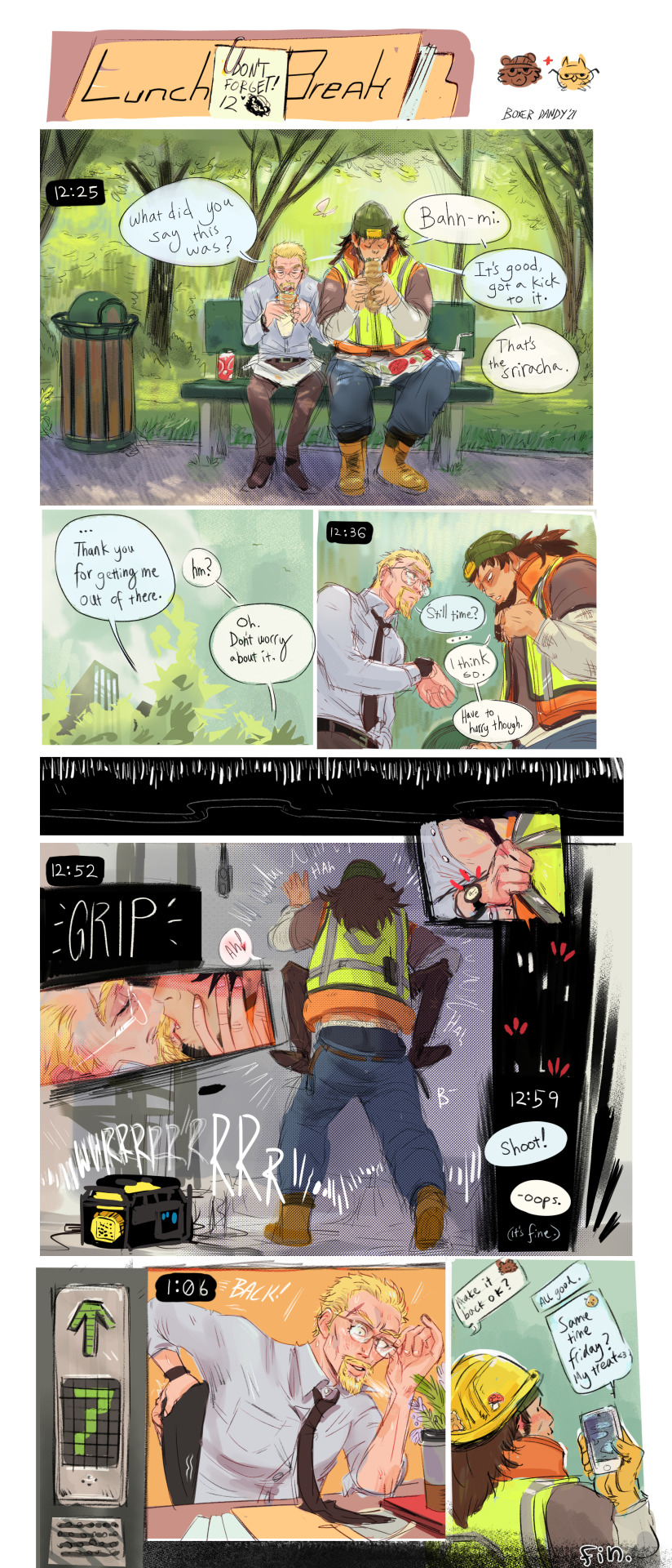 Lunch Break Comic