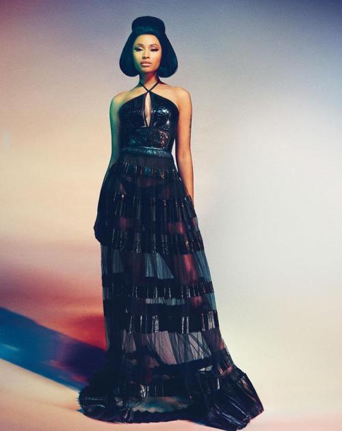 theginkgopapers:  Nicki Minaj for the Spring 2015 Roberto Cavali campaign 