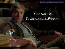 &ldquo;you Make Me Claire-De-La-Swoon.&rdquo;