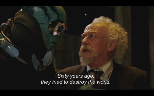 simonjadis: rewatched hellboy in honor of john hurt’s passing, and he talked about nazis and it’s very relevant