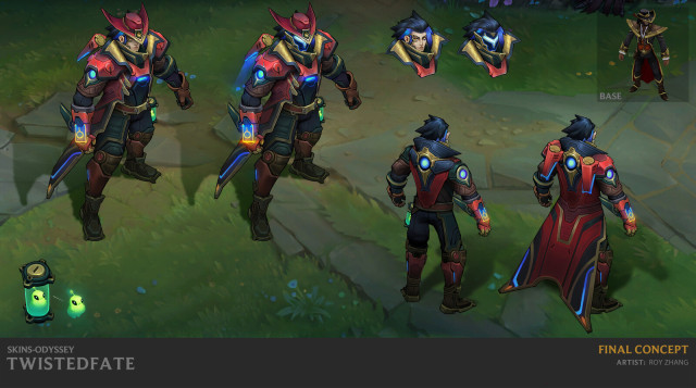 Odyssey Twisted Fate Concept Art - Roy Zhang