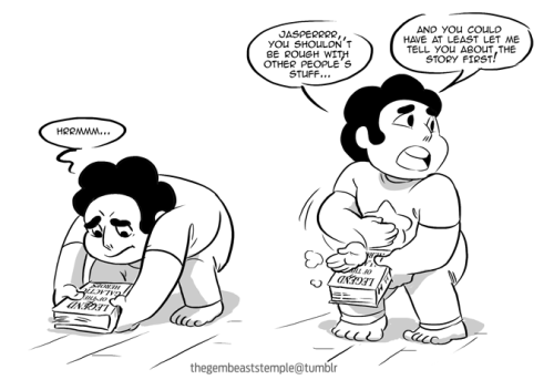 thegembeaststemple:  The Steven Universe Book Club gained a new member that day.