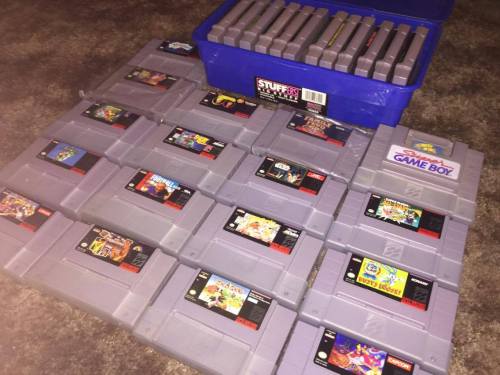 theomeganerd:  A friend of mine dug out some old video games and I snapped a few photos. I’ve not held a Game Boy since I was a kid. So much nostalgia. I was in shock that she still had some of the original boxes. Album also available on Imgur