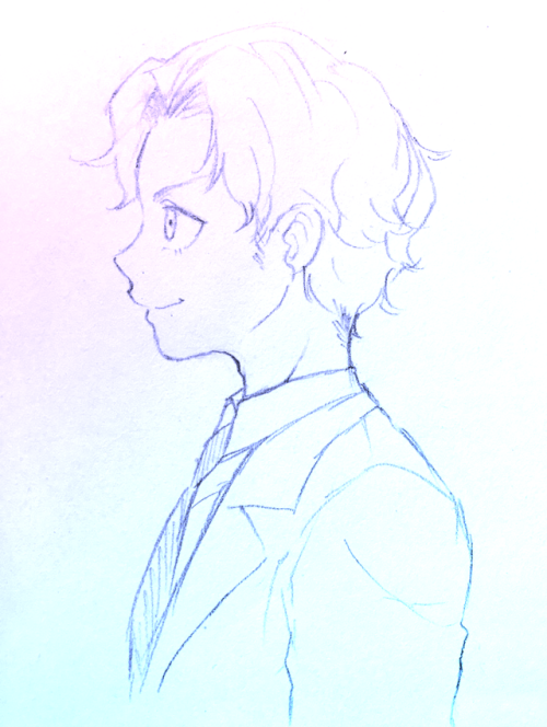ayaneox: Some fanarts that I drew about James McAvoy’s characters:1. A starbucks AU of Er
