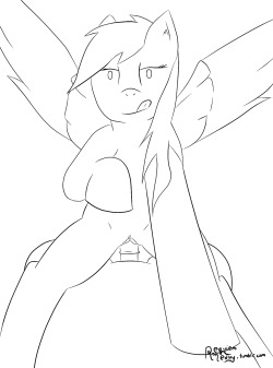 Some line art practice; I might color it