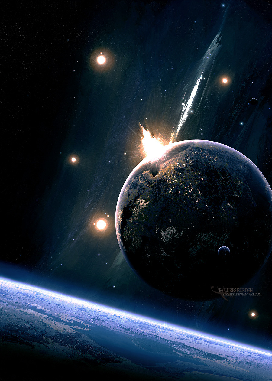 thecyberwolf:  Space Art by Erik Schumacher Deviant Art - Website 