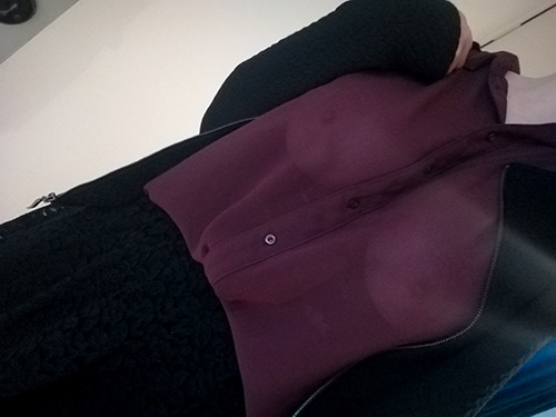 hornybichick:  if I’d show up to a job interview like this, would you hire me? 